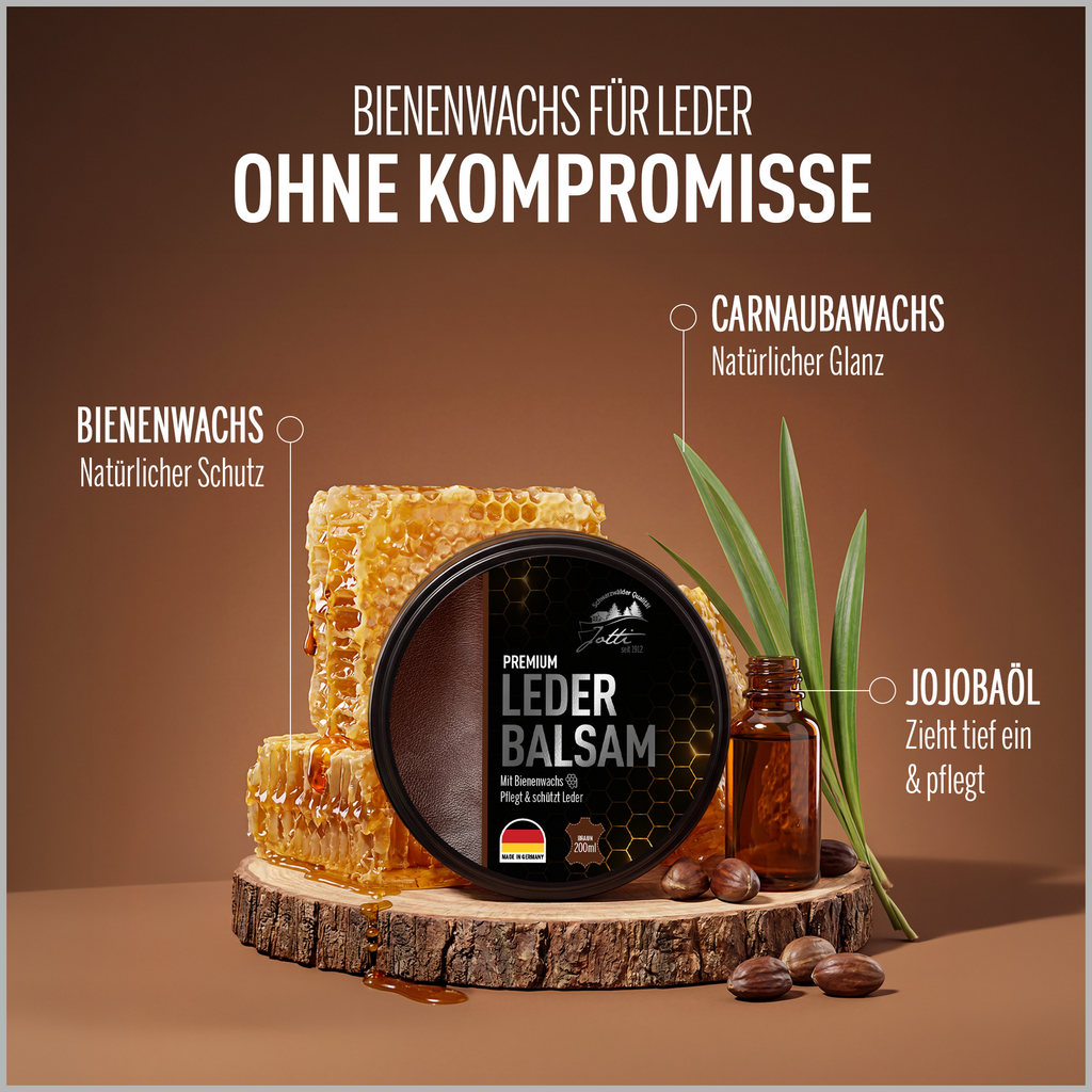 Jotti Lederbalsam mit Bienenwachs