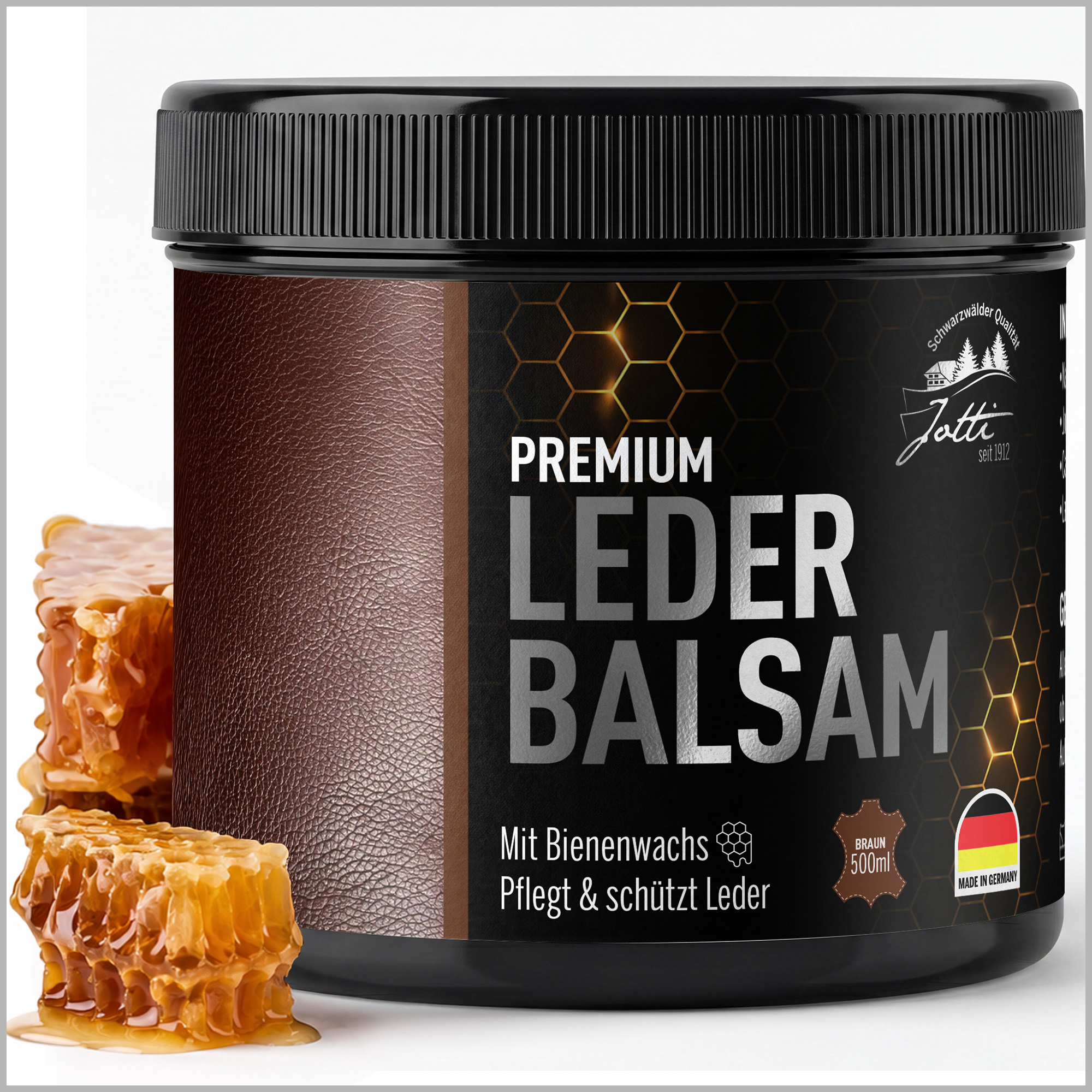 Jotti Lederbalsam mit Bienenwachs