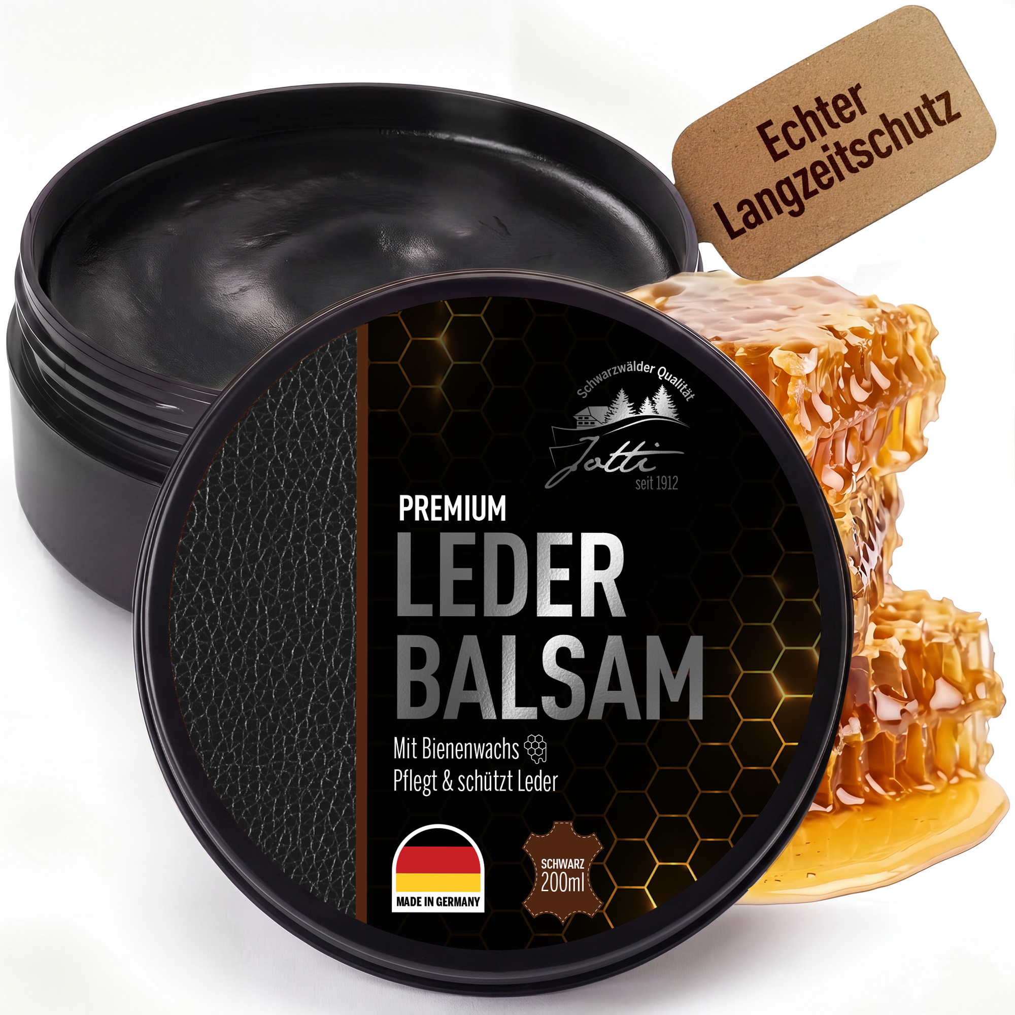 Jotti Lederbalsam mit Bienenwachs